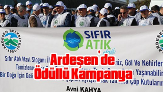 Ardeşen’de Ödüllü Kampanya - Ardeşen Belediyesinden Sıfır Atık Kampanyası