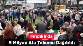 Rize’de 5 Milyon Ata Tohumu Halka Dağıtıldı