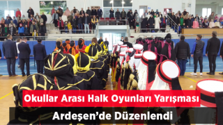 Rize'de halk oyunları yarışması