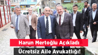 AK Parti Rize Milletvekili Adayı Av. Mertoğlu: “Ücretsiz Aile Avukatlığı Getirilecek”