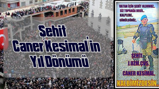 Ardeşen 'li Şehidimiz J. KOM. Uzman Çavuş Caner Kesimal'in Ölüm Yıldönümü.