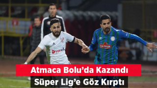 Atmaca Bolu’da Yüksekten Uçtu, Süper Lig’e Göz Kırptı