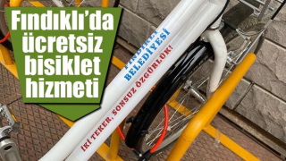 Fındıklı'da ücretsiz bisiklet hizmeti