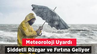 Rize'ye Kuvvetli Rüzgar ve Fırtına Uyarısı