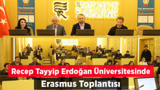 RTEÜ'de Erasmus Toplantısı Yapıldı