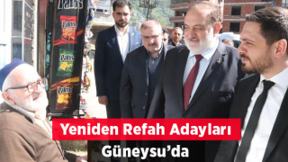 Yeniden Refah Partisi Rize Milletvekili Adayları Güneysu’da