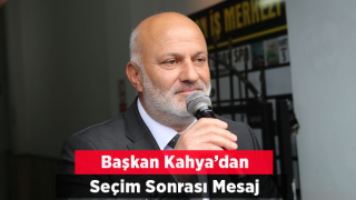 Memleketimize yakışan bir seçim geçirdik.