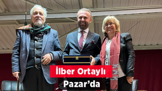 PAZAR'DA PROF.DR. İLBER ORTAYLI FIRTINASI