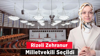 Rizeli Zehranur Aydemir Milletvekili Seçildi