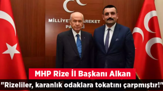 "Rizeliler, karanlık odaklara tokatını çarpmıştır!"