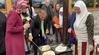 Rize'nin yöresel lezzetleri "Türk Mutfağı Haftası"nda tanıtıldı