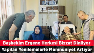 Başhekim Ergene Hastaların Sorunlarını Dinliyor! Yapılan Yenilemelerle Memnuniyet Artıyor