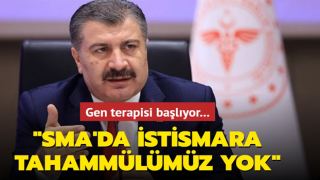 Gen terapisi başlıyor: SMA'da istismara tahammülümüz yok