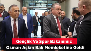 Gençlik ve Spor Bakanı Osman Aşkın Bak memleketi Rize'de