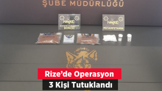 Rize’de Polis Kavga Diye Gittiği Olayda Uyuşturucu ve Ruhsatsız Tabanca Ele Geçirdi: 3 Kişi Tutuklandı