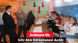 Sıfır Atık Kütüphanesi Açıldı