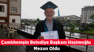 Turizmci Belediye Başkanının 65 Yaşındaki Mezuniyet Sevinci