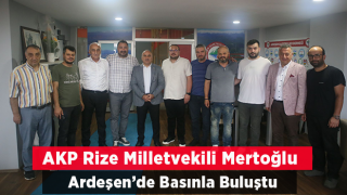 AK PARTİ Rize Milletvekili Av.Harun Mertoğlu Basınla Buluştu