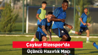 Çaykur Rizespor'un 3. Hazırlık Maçı Bugün Antalyaspor'la