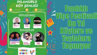 Fındıklı Viçe Festivali'nin ilk durağı Ihlamurlu Köyü olacak