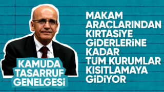 Mehmet Şimşek'ten kamu kurumlarına tasarruf genelgesi