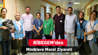 RİBEGEM’den Hasta Çocuklara Moral Ziyareti