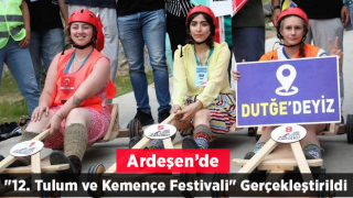 Rize'de "12. Tulum ve Kemençe Festivali" gerçekleştirildi