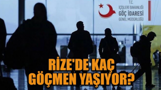 Rize'de kaç göçmen yaşıyor?