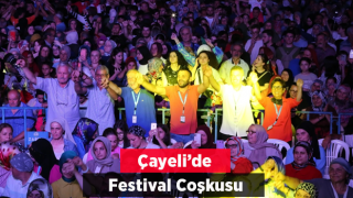 9.Çayeli Kültür ve Sanat Festivali sona erdi