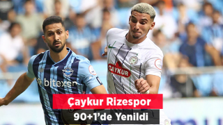 Çaykur Rizespor ve İlhan Palut Süper Lig'e Adana'da Yenilgiyle Başladı