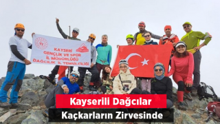 Kayserili Dağcılar Kaçkar’a Tırmandı