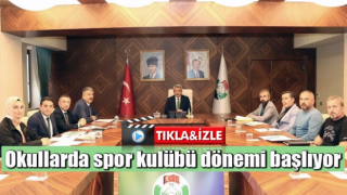 Okullarda spor kulübü dönemi başlıyor