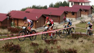Rize'de Uluslararası MTB Cup Dağ Bisikleti Yarışları yapıldı
