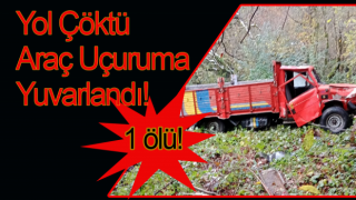 Çamlihemşin'de de kaza 1 ölü