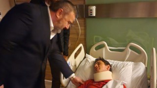 Çaykur Rizespor Başkanı İbrahim Turgut'tan hakem Meler'e ziyaret