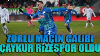 Çaykur Rizespor 1 Adana Demirspor 0