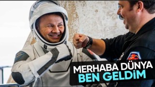 Alper Gezeravcı'dan dönüş sonrası ilk paylaşım: Merhaba Dünya