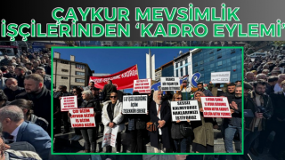 ÇAYKUR mevsimlik işçilerinden ‘kadro eylemi’