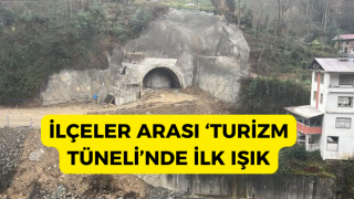 İlçeler arası ‘Turizm Tüneli’nde ilk ışık