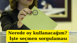 Nerede oy kullanacağım? İşte seçmen sorgulaması