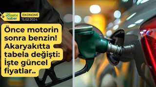 Önce motorin sonra benzin! Akaryakıtta tabela değişti: İşte güncel fiyatlar..