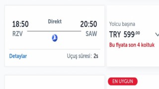 Rize Artvin Havalimanı'ndan İstanbul ve Ankara'ya seyahat etmek isteyenler için müjdeli haber!