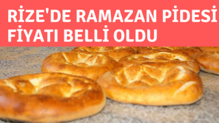 Rize'de Ramazan Pidesi Fiyatı Belli Oldu