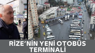 Rize’nin Yeni Otobüs Terminali