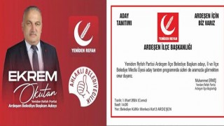 Yeniden Refah Partisi Aday Tanıtımı