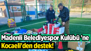 Madenli Belediyespor Kulübü 'ne Kocaeli'den destek!