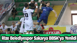 Rize Belediyespor Sakarya BBSK'ya Yenildi