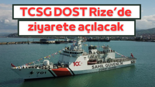 TCSG DOST Rize’de ziyarete açılacak