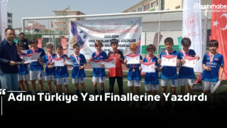 Adını Türkiye Yarı Finallerine Yazdırdı