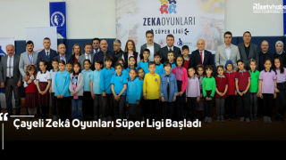 Çayeli Zekâ Oyunları Süper Ligi Başladı